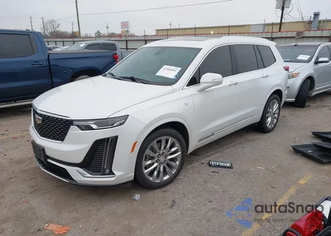 2021 Cadillac Xt6 Premium Luxury из США, поврежденный, VIN 1GYKPCRSXMZ169206